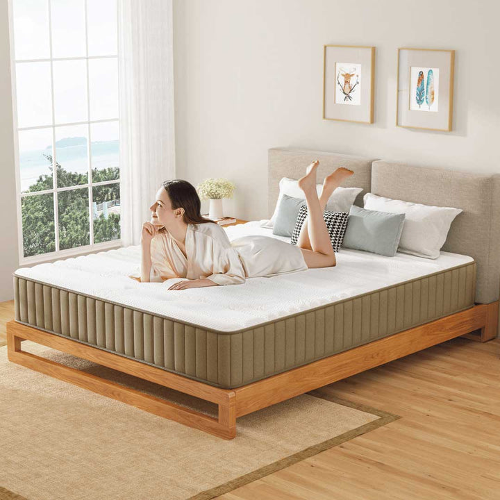 Matoresu VitalRest™ 10" Hybrid Mattress Firm Support Sleep - 4