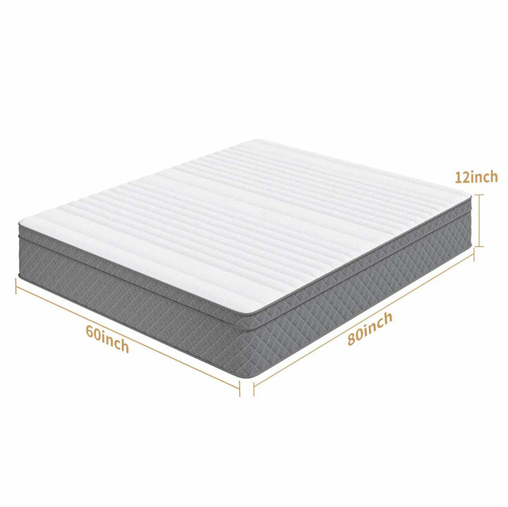 Matoresu CoreSpring™ 12" Hybrid Mattress Medium & Firm -queen size