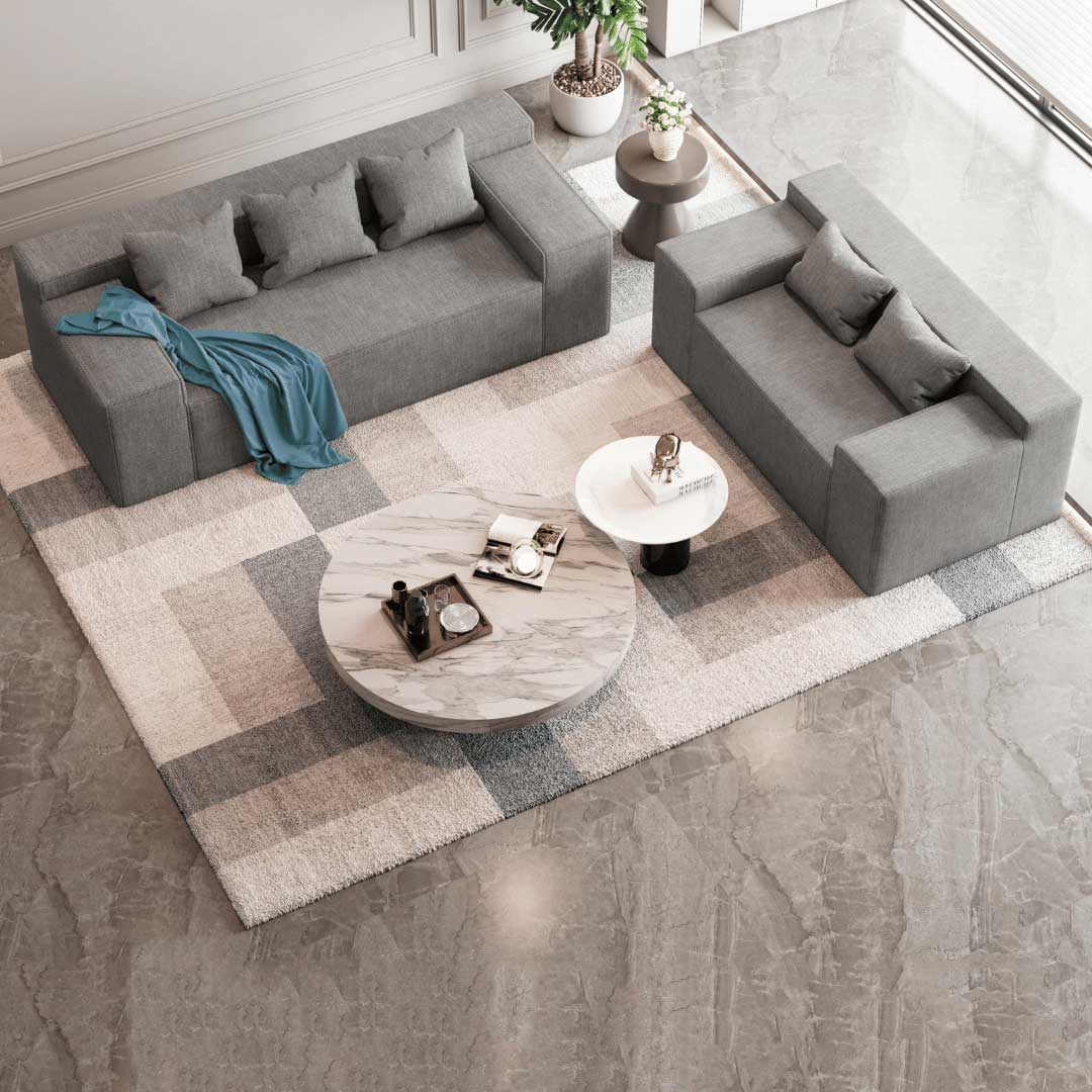 Matoresu Spring Hybrid Couch Linen Sofa 2/3-seater configuration with removable back cushions