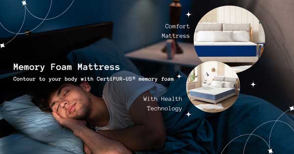 Matoresu Memory Foam Mattress - banner image