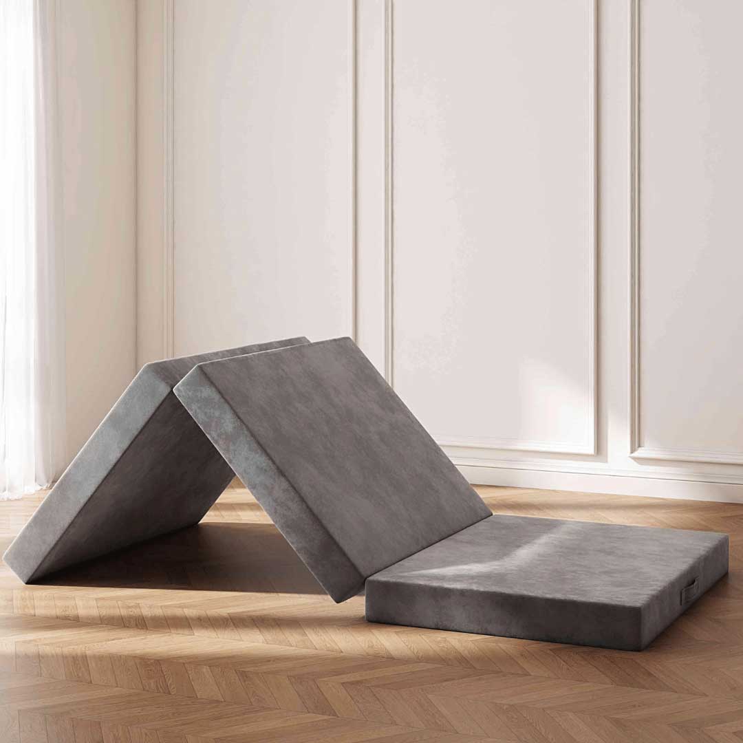 Matoresu Foldable Memory Foam Mattress – Tri-Fold Guest Bed -1